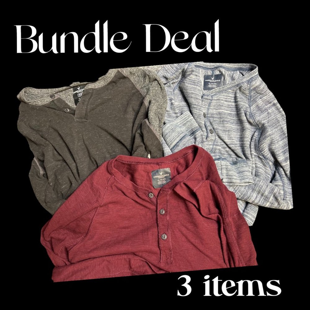 American Eagle men's long sleeve shirt